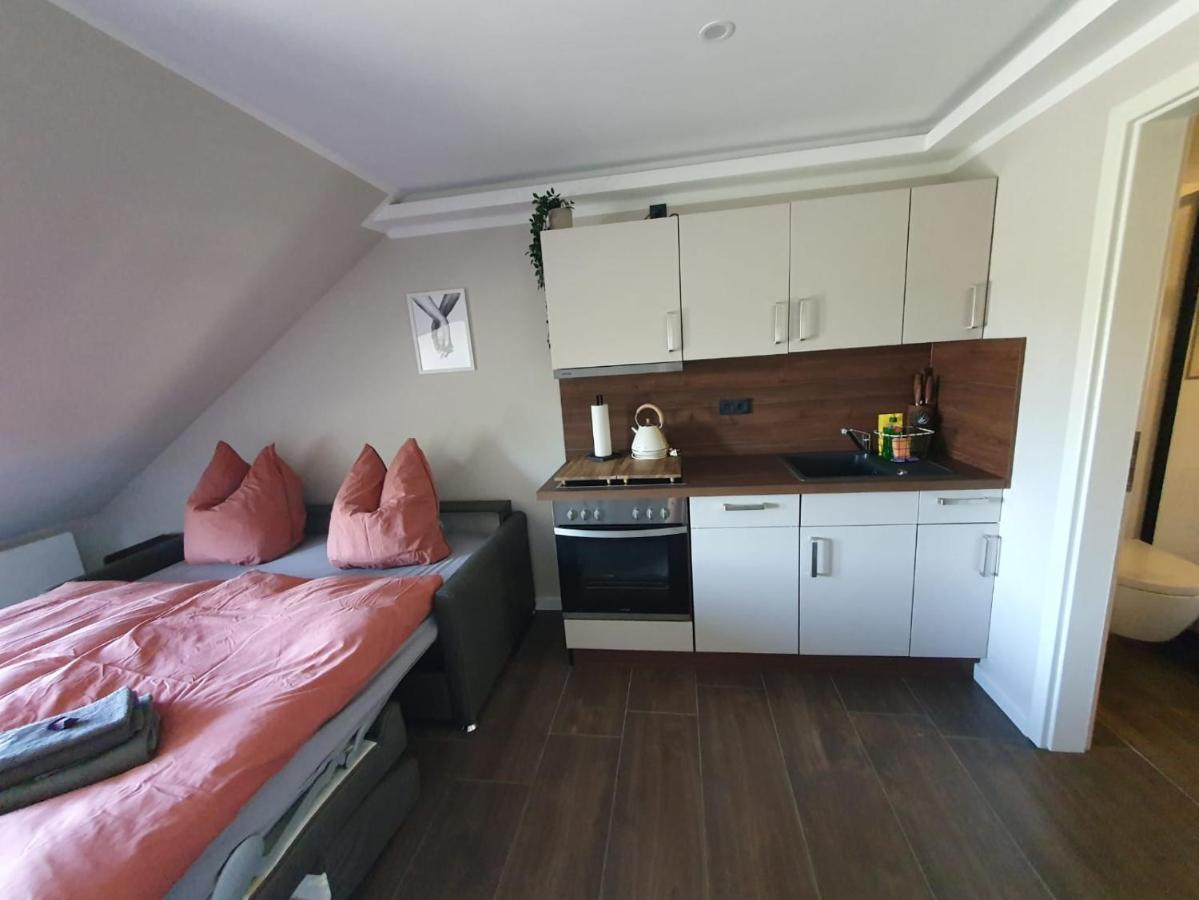 Neumuehler Hof- Ferienwohnung "Benjamin" Mit Grosser Privater Dachterasse Und Guter Anbindung In Die City Schwerin  Exterior photo
